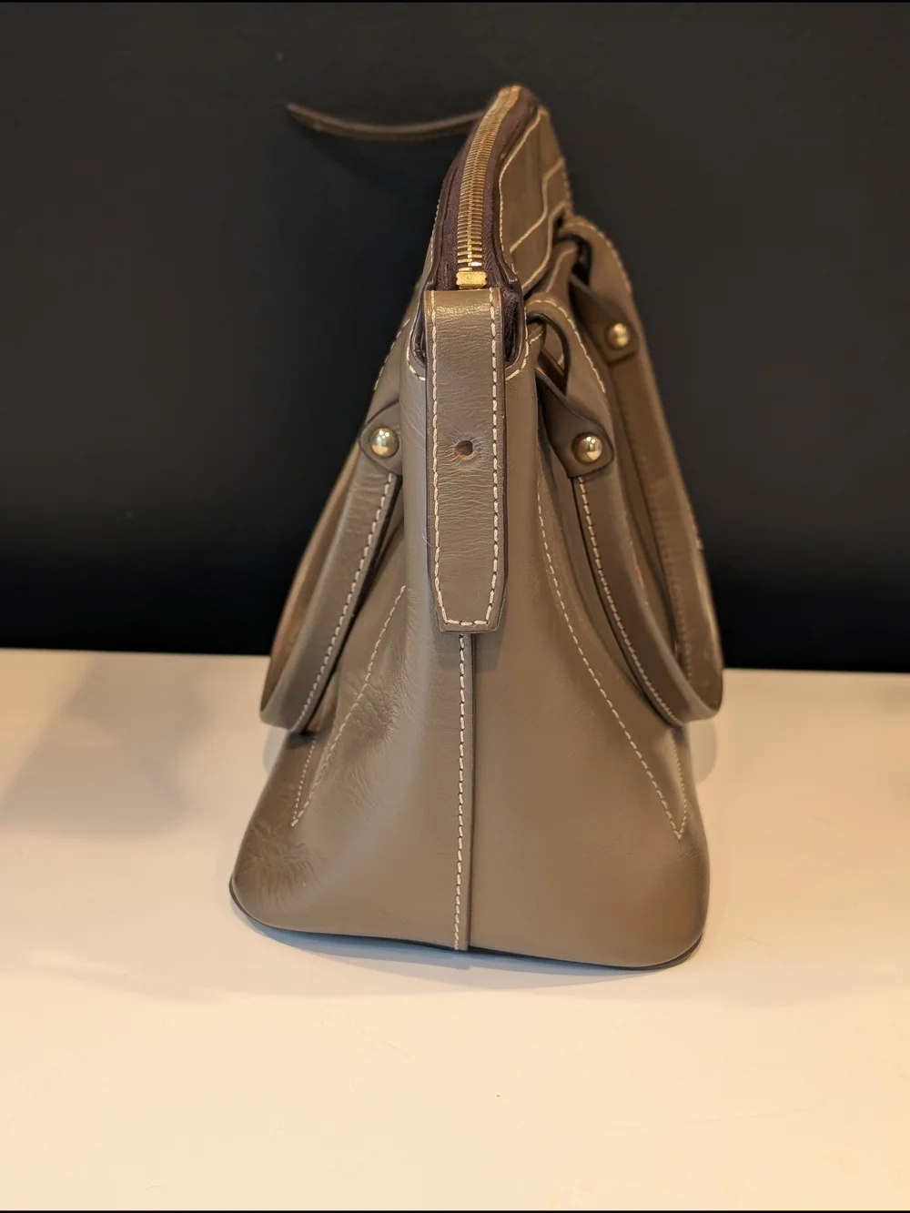 Dooney & Bourke Vintage Satchel Project Bag In Need of Rehabbing
